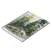 Carnet Chasse à la bécasse, Chasse à la bécasse, Art (Côté gauche)