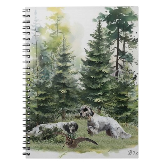 Carnet Chasse à la bécasse, Chasse à la bécasse, Art (Devant)