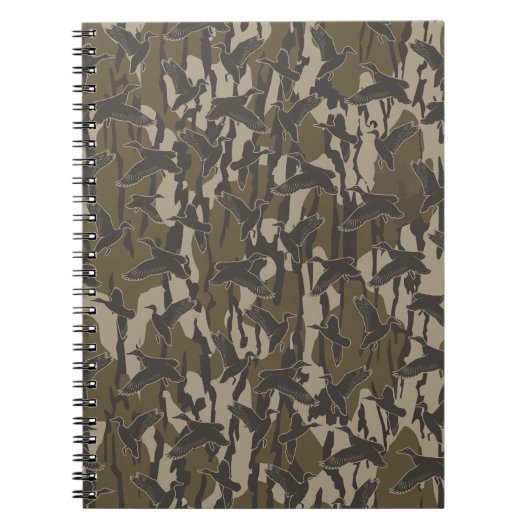 Carnet Chasse à la sauvagine Camo Chasseurs de canards (Devant)