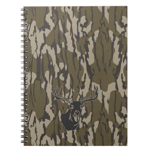 Carnet Chasse Camo Chasse de cerf blanc Botomland Camo (Devant)