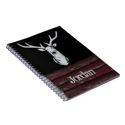 Carnet Chasse de cerfs rustiques Nom de canard Antlers (Côté Droit)