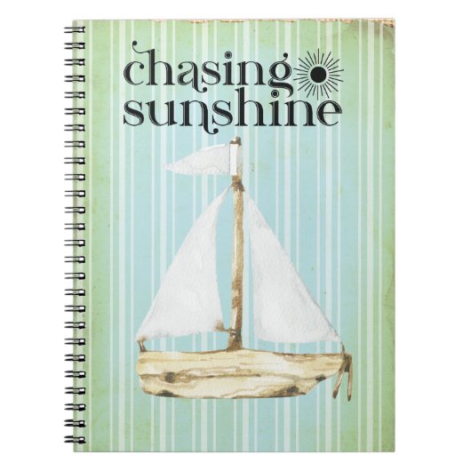Carnet Chasse Sunshine Sailboat (Devant)