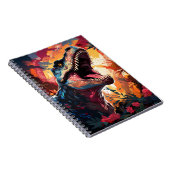 Carnet Chasse T-rex animal préhistorique Dinosaure favori (Côté Droit)