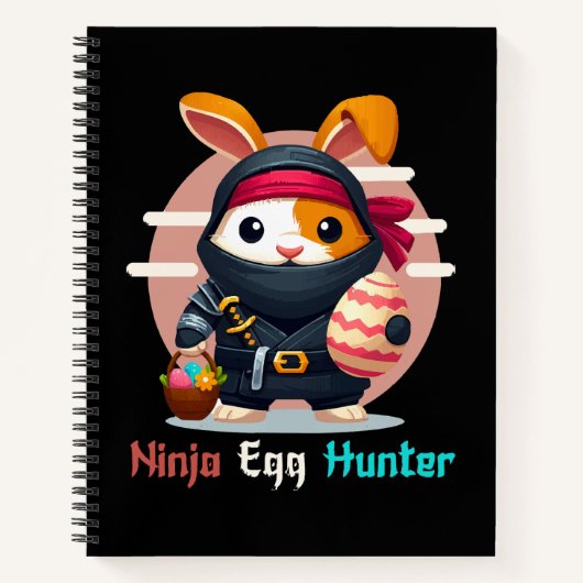 Carnet Chasseur d'oeufs de Ninja (Devant)