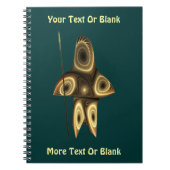 Carnet Chasseur inuit fractal (Devant)