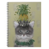 Carnet Chat à ananas (Devant)