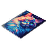 Carnet Chat à capuchon Maine coloré (Côté gauche)