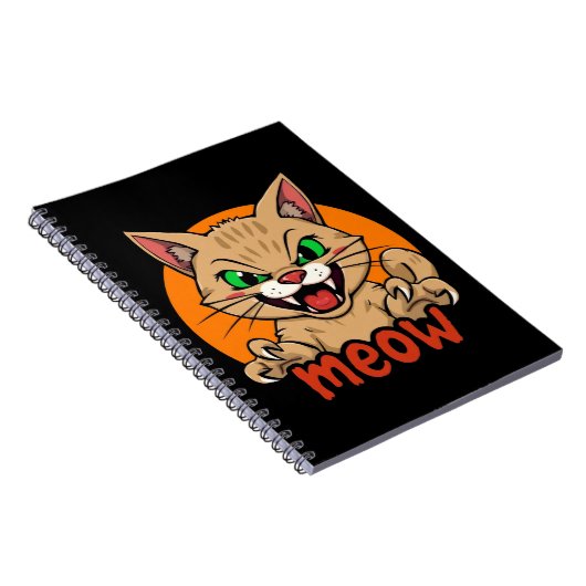 Carnet Chat à fierce (Côté Droit)