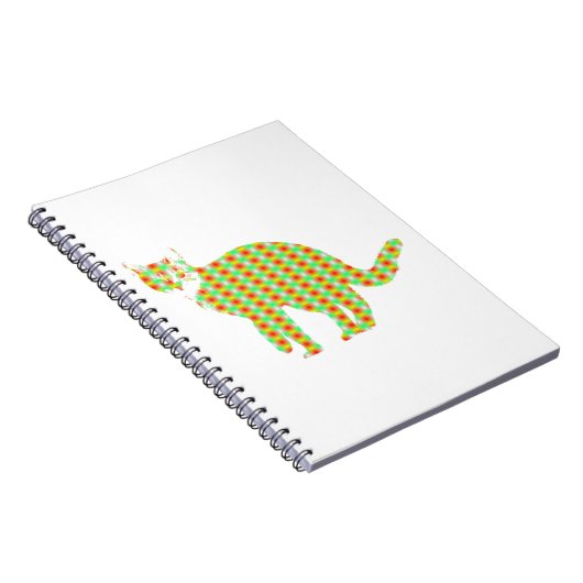 Carnet Chat à motifs (Côté Droit)