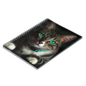 Carnet Chat à oeil vert (Côté gauche)