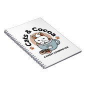Carnet Chat adorable en Mug Conception de vacances - Chat (Côté Droit)