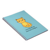 Carnet Chat affamé (Côté Droit)
