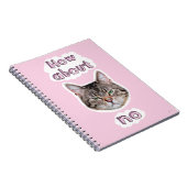 Carnet Chat agacé (Côté Droit)