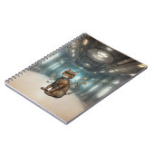 Carnet Chat AI Steampunk (Côté gauche)