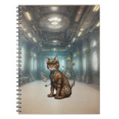 Carnet Chat AI Steampunk (Devant)