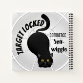 Carnet Chat amusant prêt à rebondir (Dos)