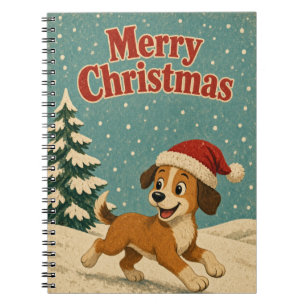 Carnet Chat Animal Noël Porche Avant
