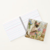 Carnet Chat arranger la fleur en fleuriste (Intérieur)