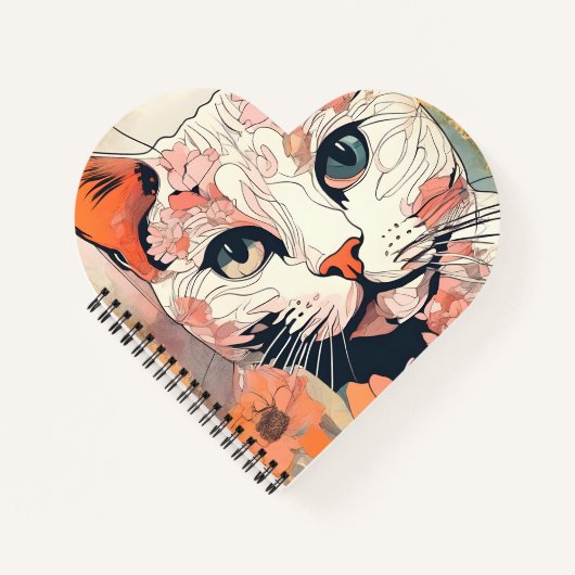 Carnet Chat Artistic (Devant)