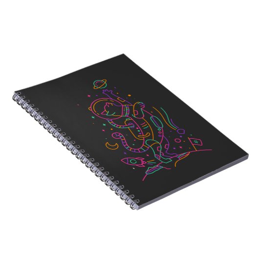 Carnet Chat Astro vibrant (Côté Droit)