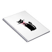 Carnet Chat Atomique avec chatte rose Chatte Fille Nettoy (Côté Droit)