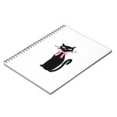 Carnet Chat Atomique avec chatte rose Chatte Fille Nettoy (Côté gauche)