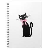 Carnet Chat Atomique avec chatte rose Chatte Fille Nettoy (Devant)