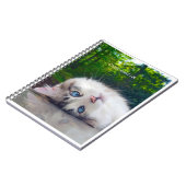 Carnet Chat aux yeux croisés (Côté gauche)