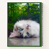 Carnet Chat aux yeux louches (Dos)
