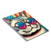 Carnet Chat avec des lunettes (Côté Droit)