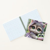 Carnet Chat avec Grenouille, par Natasha Us (Intérieur)