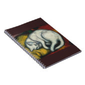 Carnet Chat blanc, Franz Marc (Côté Droit)