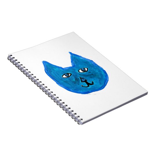 Carnet chat bleu (Côté Droit)