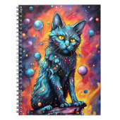 Carnet Chat bleu I (Devant)