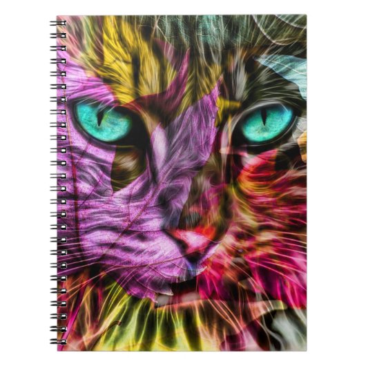 Carnet Chat Chaton Artistique (Devant)
