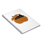 Carnet Chat citrouille Classique T-Shirt_1 (Côté Droit)