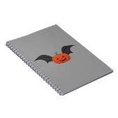 Carnet Chat Citrouille d'Halloween (Côté Droit)