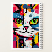 Carnet Chat Coloré (Verso)