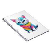 Carnet chat coloré (Côté Droit)