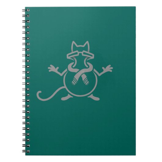 Carnet Chat comédien (Devant)