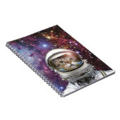 Carnet Chat Cosmonaut (Côté Droit)