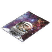 Carnet Chat Cosmonaut (Côté gauche)