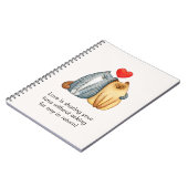 Carnet Chat Couple Amateurs Cute Funny Heureuse Sainte-Va (Côté gauche)