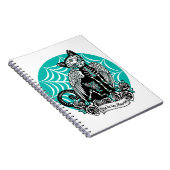 Carnet Chat crâne sucre (Côté Droit)