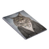 Carnet Chat dans des vêtements (Côté Droit)