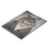 Carnet Chat dans des vêtements (Côté gauche)