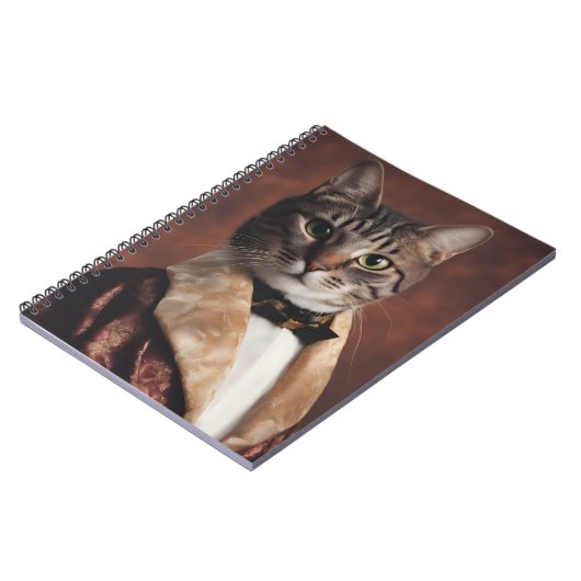 Carnet Chat dans la veste à fumer (Côté gauche)