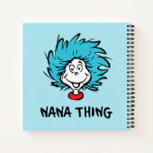 Carnet Chat dans le Casquette | Chose Une Chose Deux - Ch (Dos)