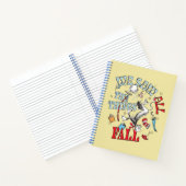 Carnet Chat dans le Casquette | Nous avons vu tout tomber (Intérieur)