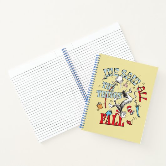 Carnet Chat dans le Casquette | Nous avons vu tout tomber (Intérieur)